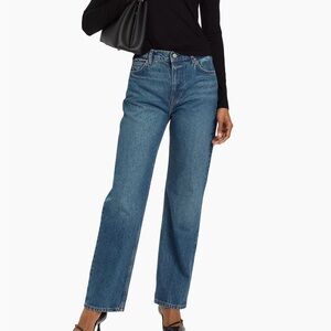 Abby High-Rise Straight-Leg Jeans